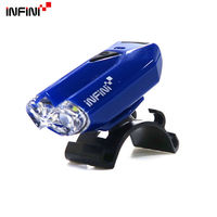 【INFINI】LAVA I-260W 2白光LED警示高亮度4模式前燈/台灣製-藍色