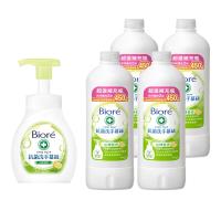 蜜妮 抗菌洗手慕絲 清新茉莉香 本體280ml+補充瓶 450ml(4入)