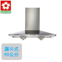 SAKURA櫻花歐化漏斗式除油煙機(不鏽鋼90公分)R-7770SXL