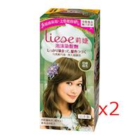 莉婕泡沫染髮劑 魅力彩染系列 亞麻棕色(2入)