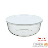 【iwaki】玻璃微波碗 1.3L