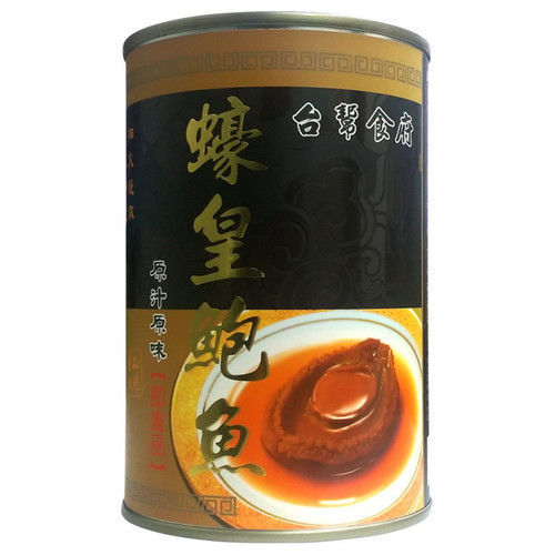 台灣食府 吉品網鮑 蠔皇鮑魚-1罐/420公克 