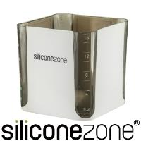 【Siliconezone】520ml施理康耐熱立方造型計量杯計量匙-黑