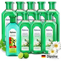 【德國Diplona】七大草本傳奇洗髮精500mlx8入組(贈全效能頭皮水500mlx1)