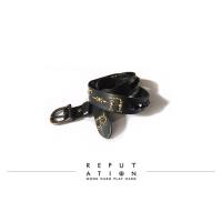 RPTN - VintageLeatherRivetBelt-經典野生牛皮鉚釘皮帶/黑扣-行動