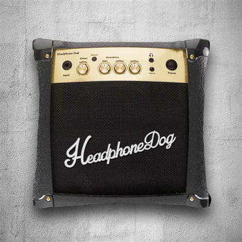 HeadphoneDog音樂音箱抱枕/靠背(L)-行動