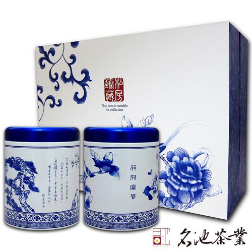 【名池茶業】手採高冷茶綜合款私房甄藏禮盒(大禹嶺75g+福壽梨山75g)