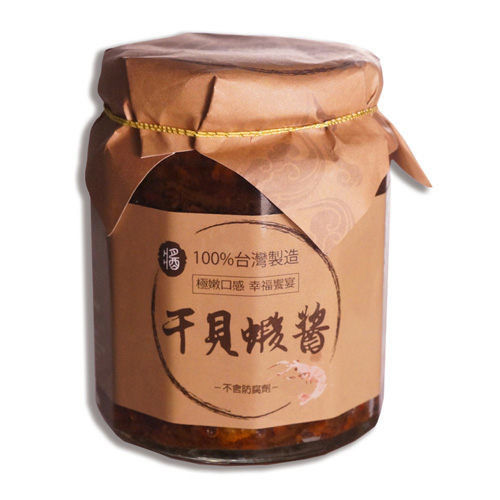 絲鷺【澎富】XO干貝蝦醬265g-2入