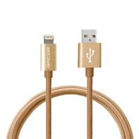 iBRIDGE APPLE認證 雙面插USB設計 鋁合金屬編織線