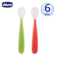 任-chicco-彈性矽膠學習湯匙