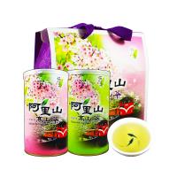 龍源茶品 阿里山輕焙火極品烏龍茶葉2罐組(150g/罐)