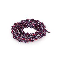 【COOLKNOT】免綁彈性豆豆鞋帶75CM-路跑 馬拉松 慢跑 懶人鞋帶 紅白藍