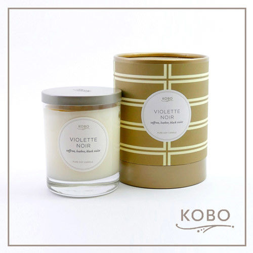 【KOBO】美國大豆精油蠟燭 - 神秘的紫羅蘭(330g/可燃燒80hr)