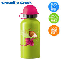 【美國Crocodile Creek】環保兒童不鏽鋼水瓶(小仙女)-行動