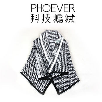 【PHOEVER】科技鵝絨舒柔長型披肩 L02A(顏色任選)