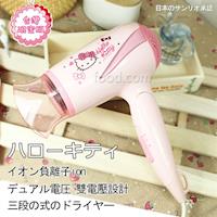 Hello Kitty 三段式負離子吹風機 OT-628 (國際電壓)