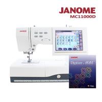 JANOME MC11000 電腦型刺繡縫紉機 送刺繡軟體MBX