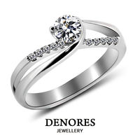 DENORES FANTASY LOVE 0.30克拉八心八箭完美車工美鑽戒