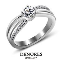 DENORES LUXURY 0.50克拉八心八箭完美車工美鑽戒
