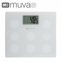 muva圓圓樂電子體重計 (典雅白)