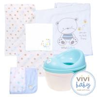 【ViVibaby】便器學習組(便器+雙面浴巾+澡巾+雙面手帕+手帕*2)