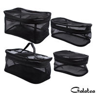 Galatea葛拉蒂可透視收納網格袋超值4入組