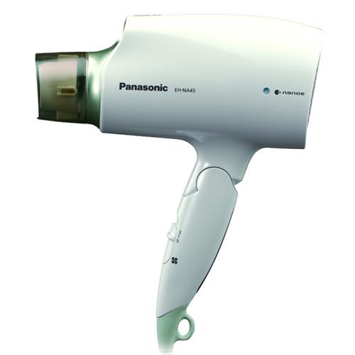 ★贈烘罩★ 『Panasonic』☆國際牌 奈米離子吹風機 白色 EH-NA45-W 