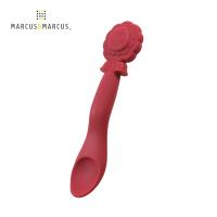 【MARCUS&MARCUS】動物樂園矽膠餵食湯匙-獅子-行動