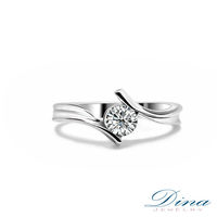 DINA JEWELRY 蒂娜珠寶 0.36克拉 F VVS2 結婚鑽戒 求婚戒