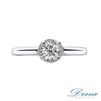 DINA JEWELRY 蒂娜珠寶 0.31克拉 E VS2 結婚鑽戒 求婚戒