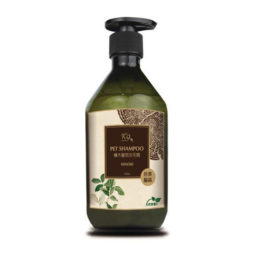 【K&rsquo;9】NatureHolic檜木寵物洗毛精-除臭驅蟲(犬用) 476ml x 1入