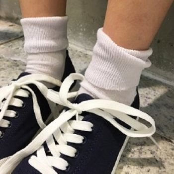 [協賀]百搭短筒文藝森系女襪子
