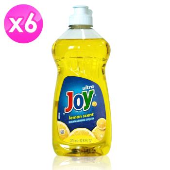 美國 JOY檸檬濃縮洗碗精375ml/12.6oz(六入組)