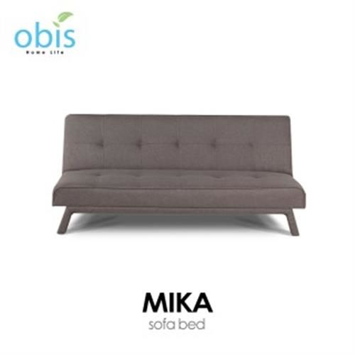 【obis】MIKA 現代風簡約布沙發床(三色可選)