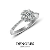 DENORES 『迷漾』GIA 0.30克拉F/VS2八心八箭鑽石戒指