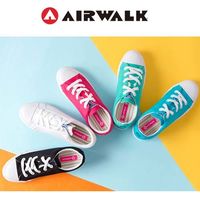 【美國 AIRWALK】可愛圓頭青春百搭帆布鞋-女-共五色