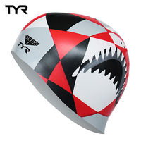 美國TYR 成人矽膠泳帽 Jaws 台灣總代理