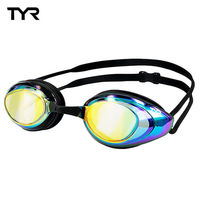 美國TYR 成人電鍍泳鏡 Black Hawk Racing Mirrored 台灣總代理