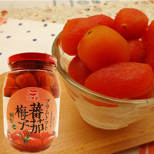 可果美鮮釀剝皮梅子蕃茄(1公斤)*2瓶  