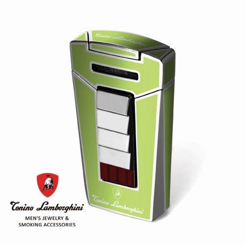 義大利 藍寶堅尼精品 - AERO LIGHTER 打火機(綠色) ★ Tonino Lamborghini 原廠進口 ★