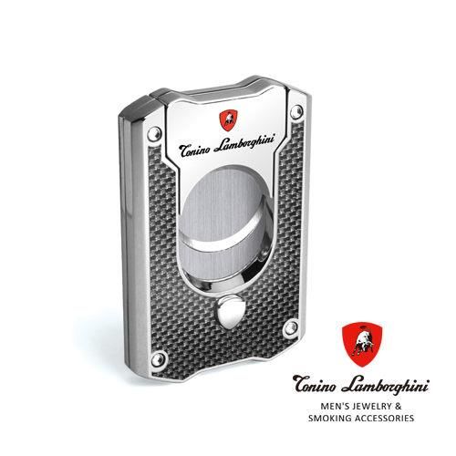 義大利 藍寶堅尼精品 - LES MANS CIGAR CUTTER 雪茄剪(黑色碳纖維) ★ Tonino Lamborghini 原廠進口 ★