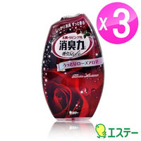 ST雞仔牌 部屋消臭力-玫瑰精油400ml 3入組ST-122776