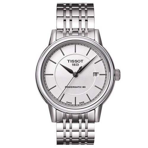 TISSOT T-Classic系列經典機械女性腕錶-銀-39mm/T0854071101100