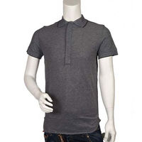 Krisvanassche 簡約素面刺繡 polo 衫