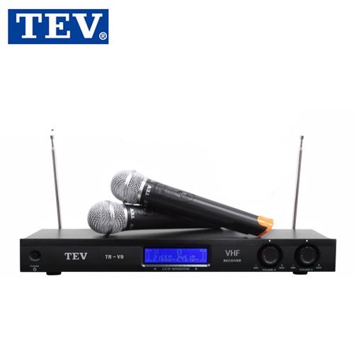TEV台灣電音VHF超高頻無線麥克風TR-V9