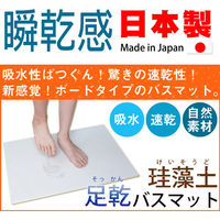 Fujiwara 珪藻土 素面款 足乾浴室腳踏地墊(小)