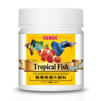 【OTTO】奧圖 熱帶魚薄片飼料 60g X 1入