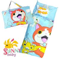 【Sunnybaby生活館】- 卡通造型幼教兒童睡袋-妖怪手錶