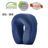 【關愛天使】人體工學高密度頸枕-海軍藍 / 蒂芬妮藍 / 藏青色(午睡枕/防蹣/抗菌/台灣製造)