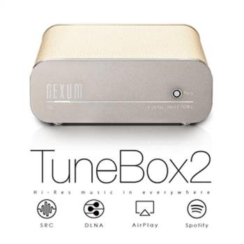 【NEXUM】TuneBox2 TB20音響上網專用無線音樂串流播放器(象牙白)